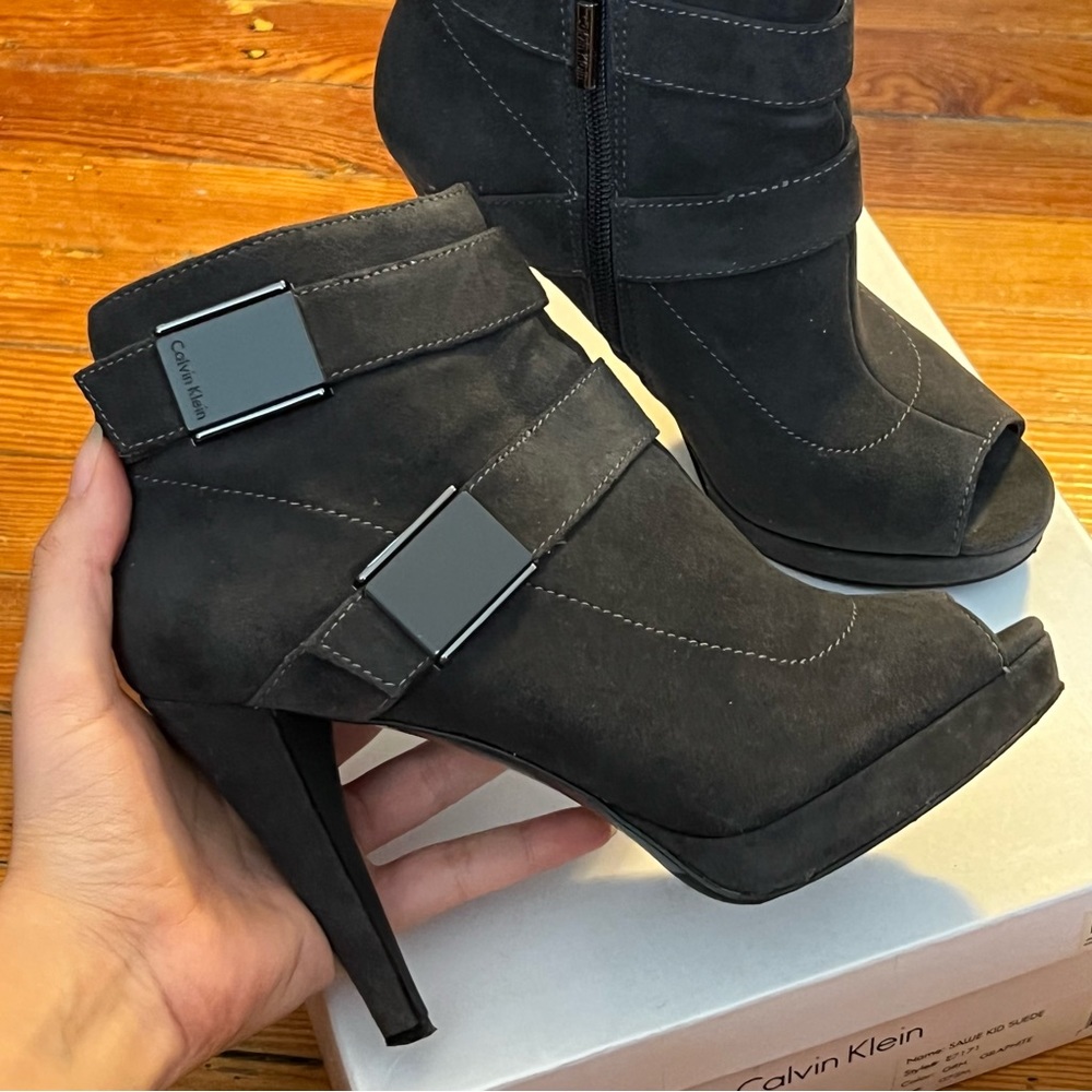 Calvin Klein booties